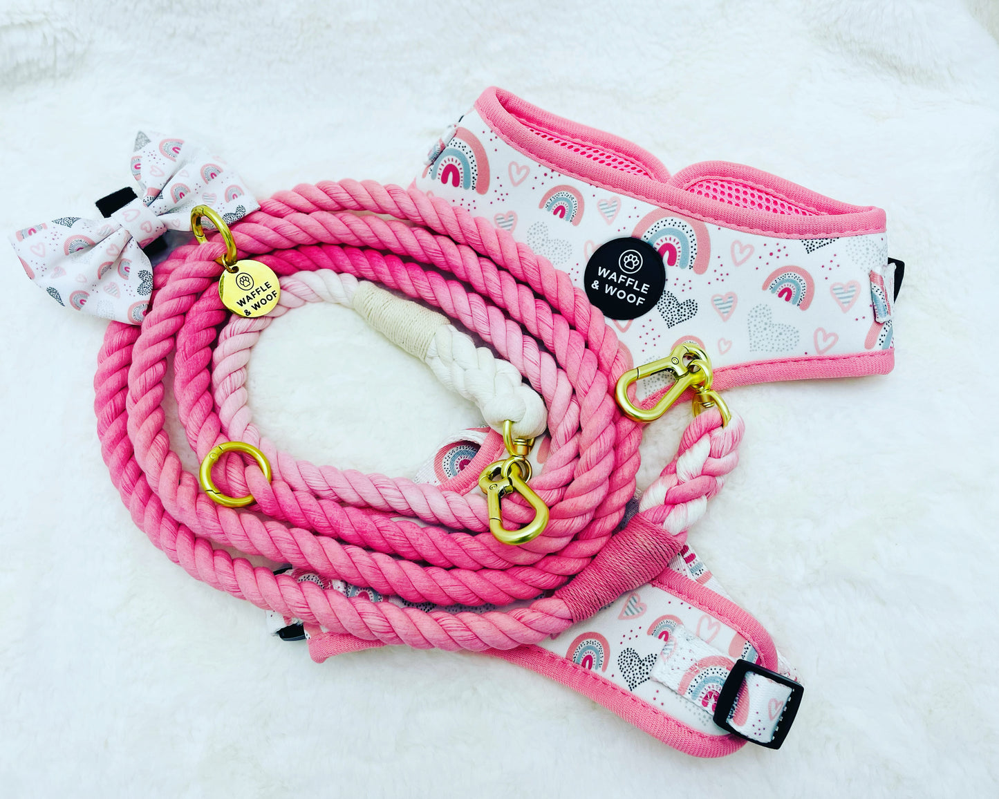 Pretty In Pink Rope Lead